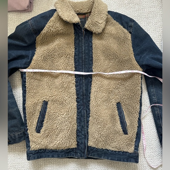 Denim and Sherpa Jacket / Zara Man - Picture 5 of 8
